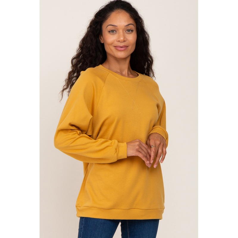 Yellow Long Sleeve Top