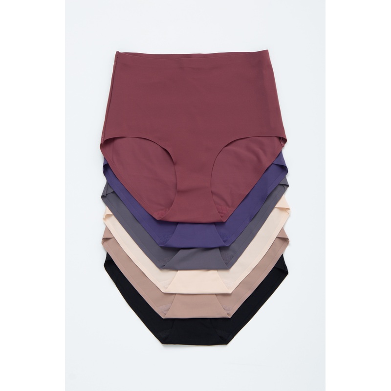 Multi-Color High Waist Seamless Underwear Set