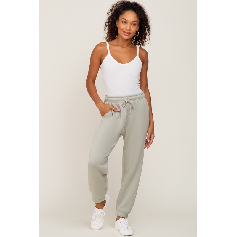Sage Basic Fleece Sweatpants