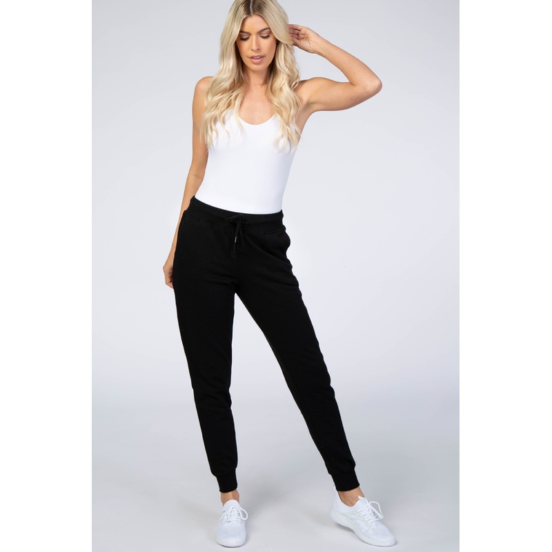 Black Drawstring Sweatpants