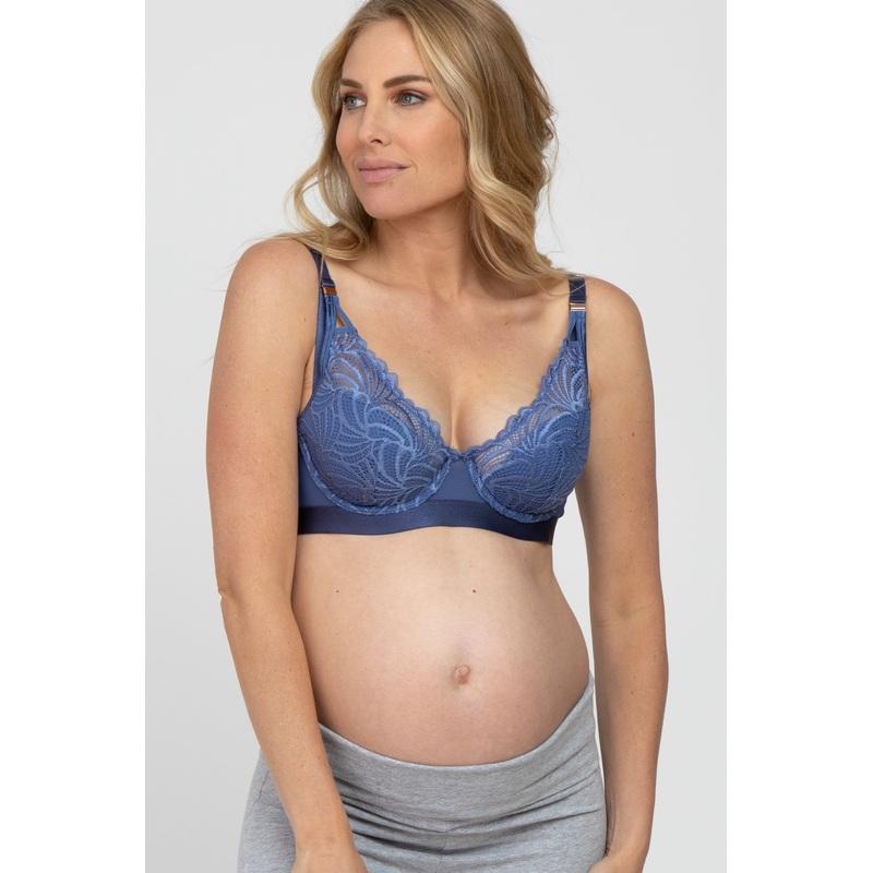 Hotmilk Warrior Plunge Tempest Contour Nursing Bra