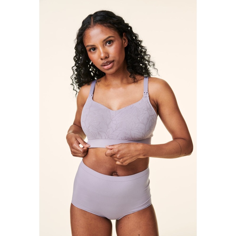 Bravado Grey Intrigue Balconette Maternity & Nursing Bra
