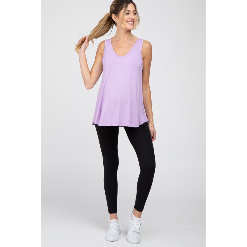 Black Basic Maternity Active Legging