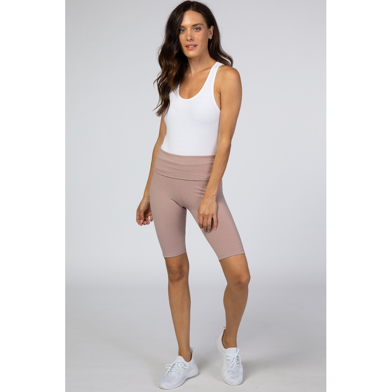 Light Pink Basic Bike Short