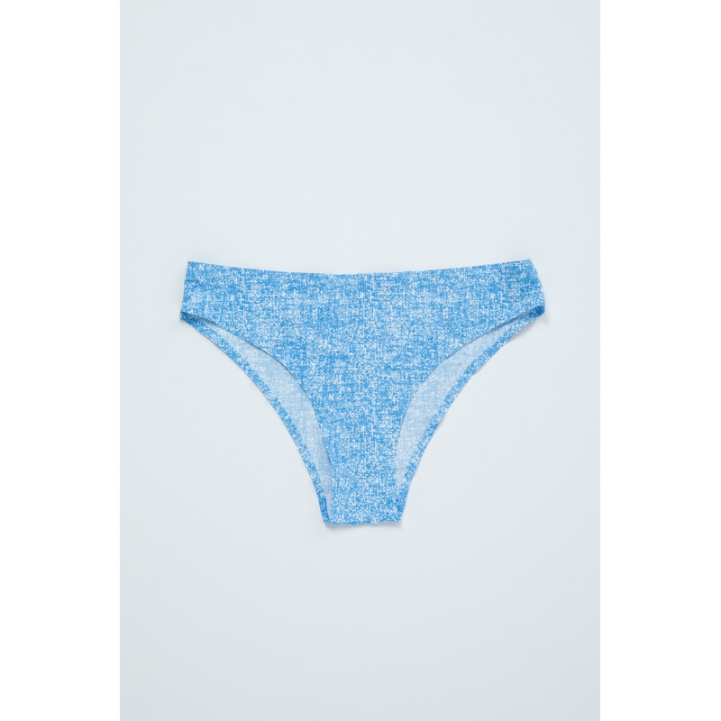 Aqua Printed Seamless Underwear