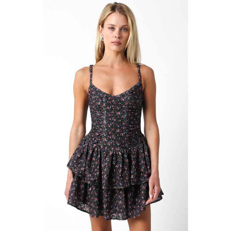 Black Berry Mini Dress