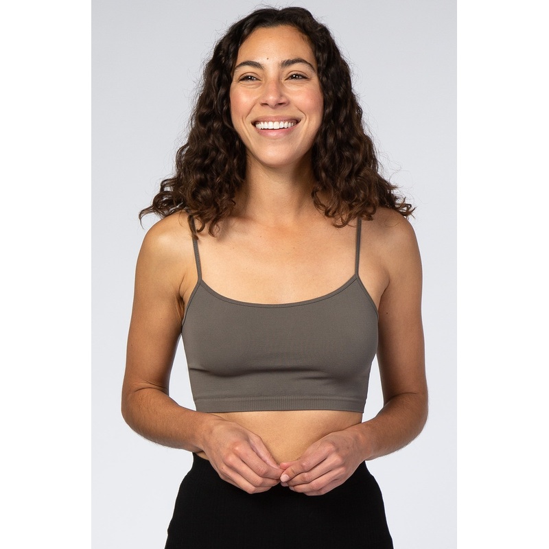 Grey Super Soft Bralette