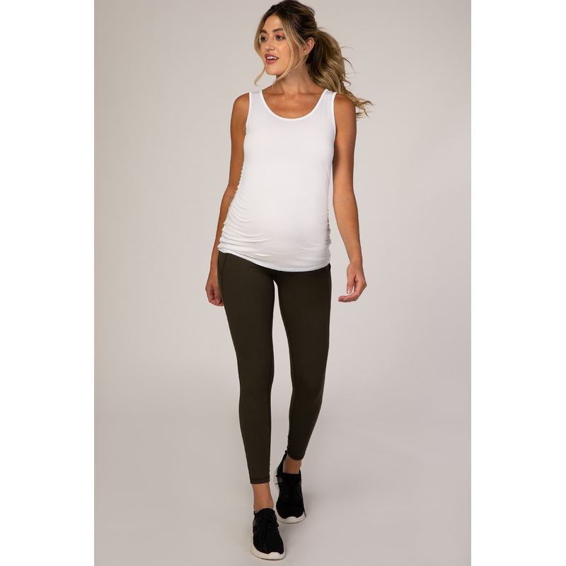 PinkBlush Olive Soft Maternity Legging