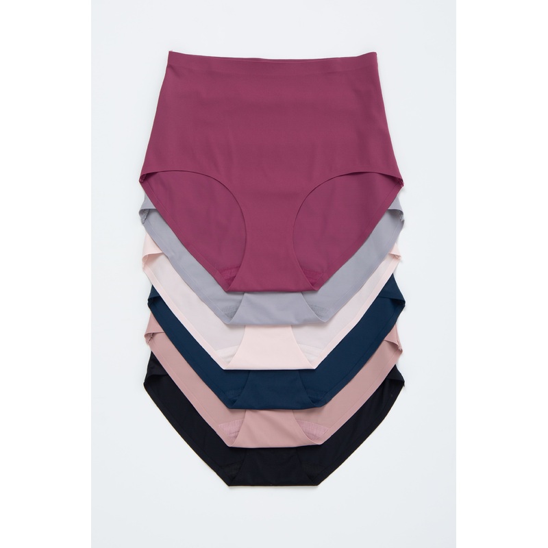 Multicolor High Waisted Underwear Set