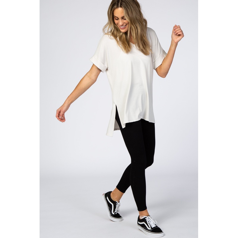 Black Ribbed Leggings