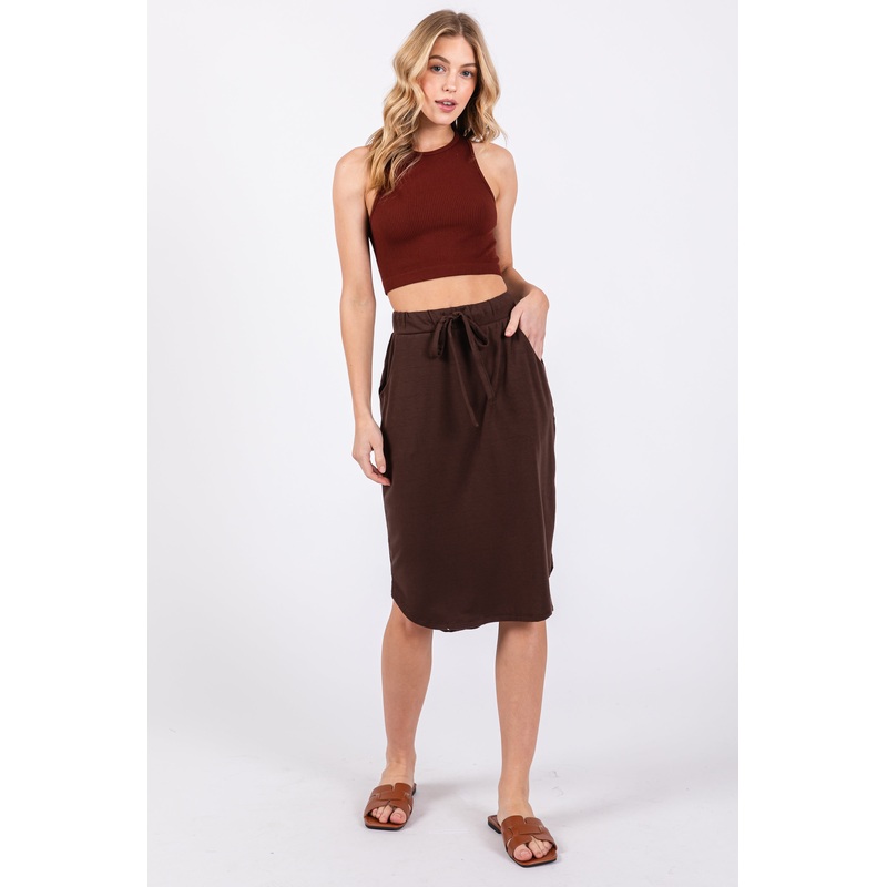 Brown Skirt