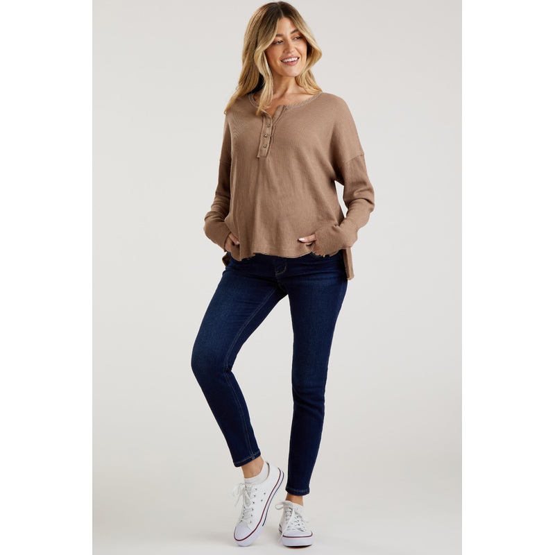 Navy Skinny Maternity Jeans