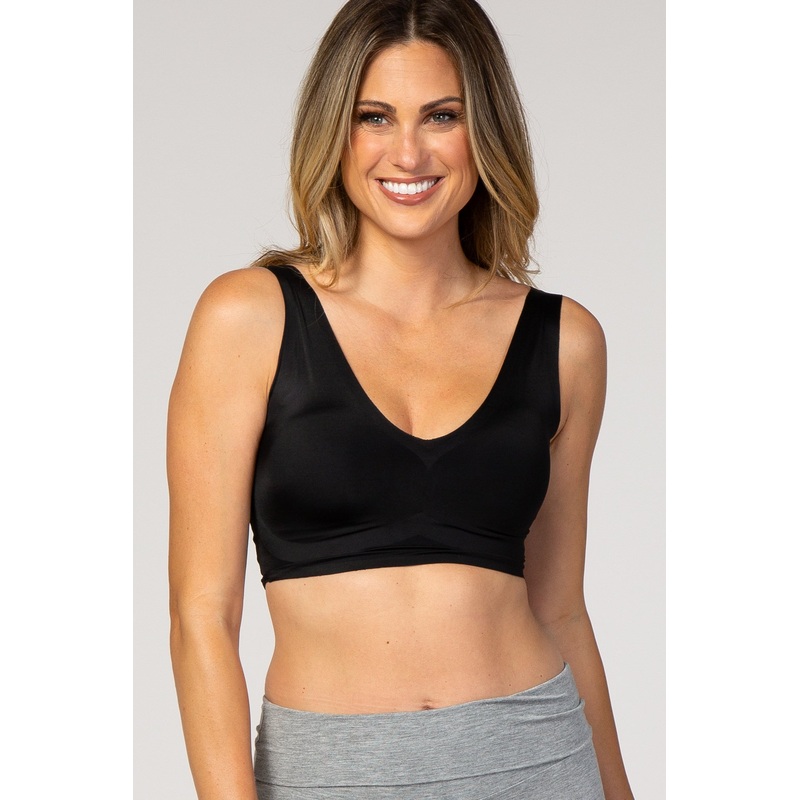 Black Seamless Bralette