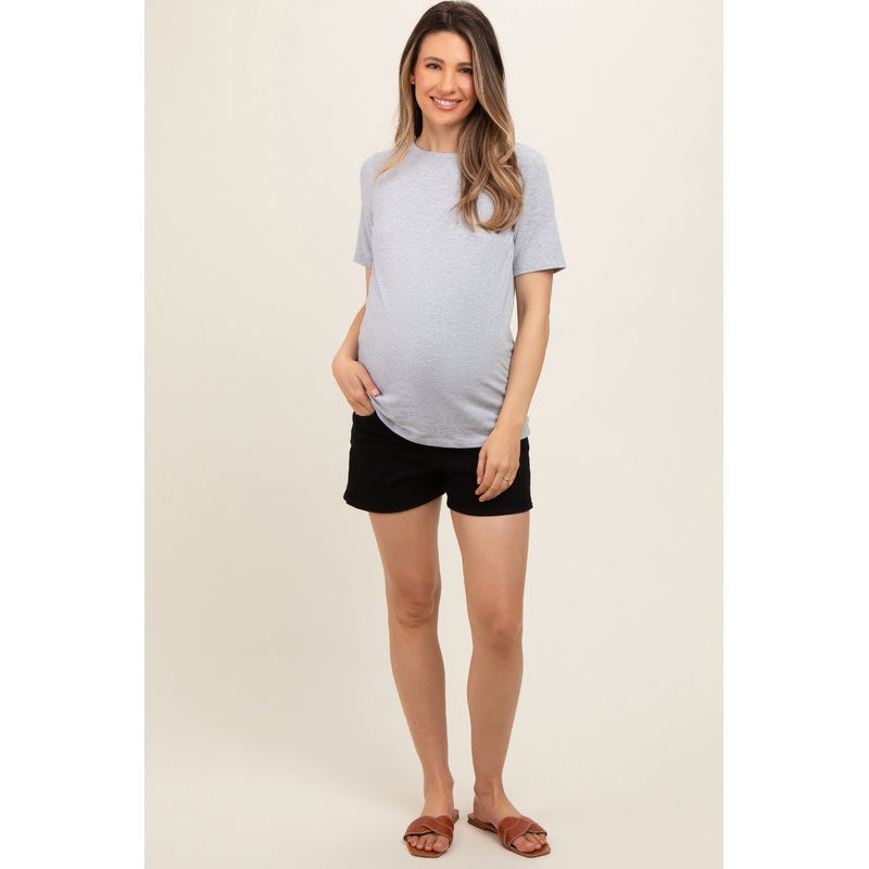 Back Basic Maternity Shorts